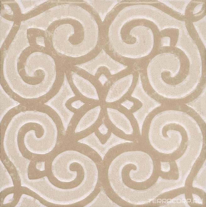 Керамогранит Kerama Marazzi Про Стоун ковёр центр светлый беж дек. стена гр. 30х30 Бежевый, фото 3