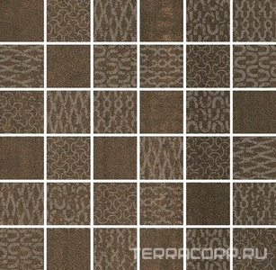 Керамогранит Kerama Marazzi Про Дабл  коричневый  дек. моз. гр. 30х30 ZZ Коричневый 