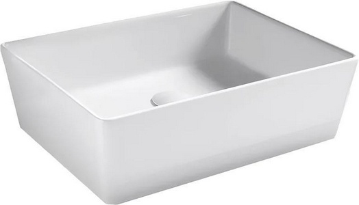 Раковина для установки под столешницу, (встраиваемая снизу) 500х380хh120(155)мм, прямоуг, без отв. для смесит., крепёж в компл.,  11:15 ZZ Hatria Happy Hour YXSQ01