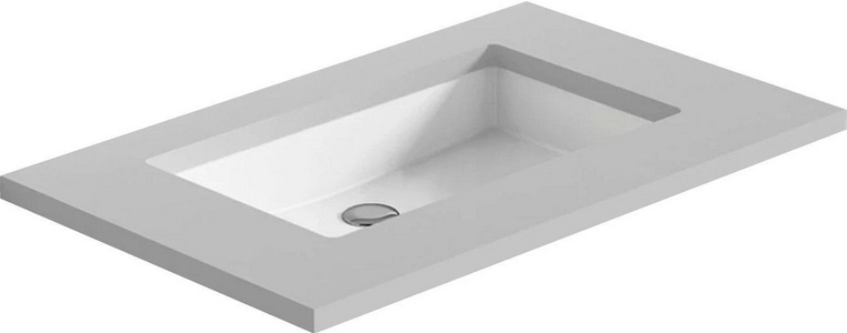 Раковина встраиваемая под столешницу 66x39x15 см ZZ Bien Infinitum INLA06101FD0W3000