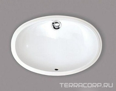 Раковина встраиваемая в столешницу снизу, 402(462)х266(327)мм, Devon&Devon ZZ Devon & Devon Универсал RALILY460