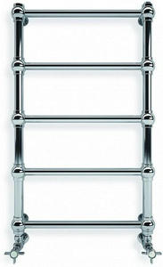 Полотенцесушитель (на электику и закрытую систему отопл.,без комплектующих), (цв.хром),  h430x504мм ZZ Terma Retro RETRO 430/504  / цв.хром