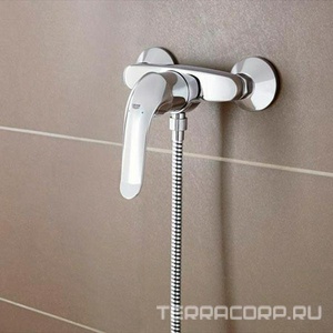 Смеситель для душа, однорычажный, БЕЗ душ.гарн., хром Grohe Euroeco 32740000