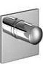 Смеситель-термостат встр.в стену, без регулир. объёма подачи воды, (внешняя часть, БЕЗ скрытой арт.35 416 970 90), (цв.хром), Square XX