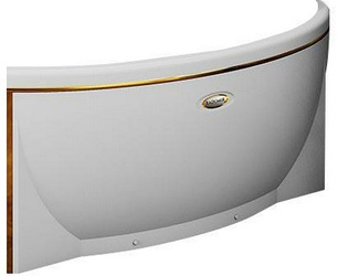 Декоративный молдинг на фронтальную панель к ванне "Лагуна", золото ZZ