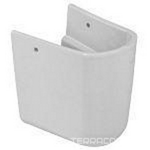 Полупьедестал (для раковин 450, 500мм), крепёж в компл., (цв. R2 Star white ceramicplus),  ZZ Villeroy & Boch Subway 2.0 724400R2