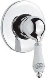 Смеситель для душа, встраиваемый в стену, (цв. хром), Phoenix ZZ