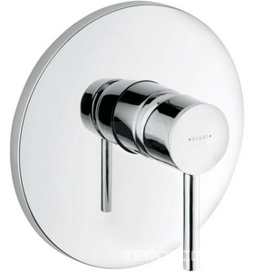 Смеситель встраиваемый для душа Bozz, однорычажный, БЕЗ внутр.части, хром ZZ Kludi BOZZ 386550576