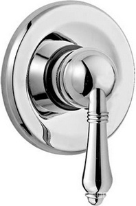 Смеситель для душа (внешняя часть) однорычажный для скрытого монтажа (ручка El capitan,CR-хром), Nicolazzi ZZ Nicolazzi Classical luxury 3406 CR 75