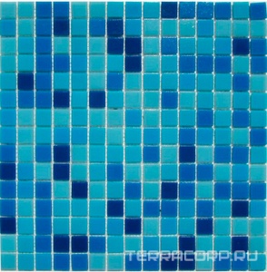 Мозаика Спектр-М Микс стекло Мозаика из стекла на сетке SH-016 32.7x32.7 Комбинированный 