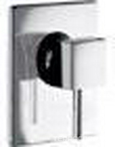 Смеситель для душа однорычажный, встраиваемый в стену (внешняя и внутренняя часть в компл.), цв.хром, Nicolazzi ZZ Nicolazzi Antelao 3806 CR