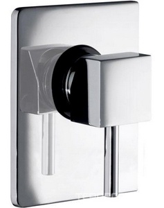 Смеситель для душа однорычажный, встраиваемый в стену (внешняя и внутренняя часть в компл.), цв.хром, Nicolazzi ZZ Nicolazzi Antelao 3806 CR