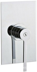 Смеситель для душа, встраиваемый в стену, (длинный рычаг), (цв.хром), Time ZZ