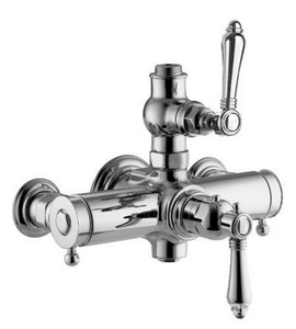 Смеситель для душевой стойки  (цв.хром/ручки El Capitan), Nicolazzi ZZ Nicolazzi Classical luxury 4917 CR69