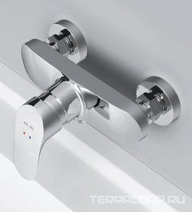 Смеситель для душа , с установочным комплектом, БЕЗ аксессуаров, хром XX AMPM Like F8020016