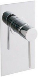 Смеситель для душа, встраиваемый в стену, (цв. хром), UP ZZ