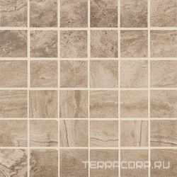 Mosaico Noce Pat/Rett 5x5 ZZ |30x30