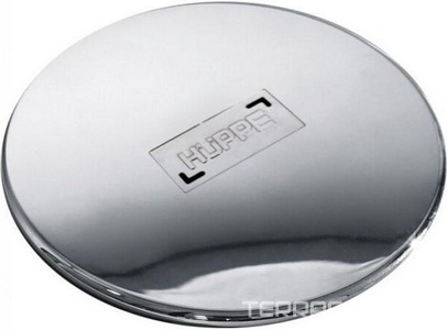 Оборудование гориз. cлива для душ. поддона, крышка цв.хром, до 0,6л/сек, сифон h 50мм, в сборе 70мм,  ZZ Huppe Huppe EasyStep 215480R91