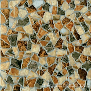 Керамогранит М-Квадрат Кельн Керамогранит  камни Объемный штамп33х33 Комбинированный 