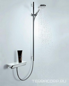 Смеситель (термостат) для душа, (цв.хром),  ZZ Hansgrohe Ecostat Select 13161000
