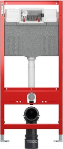 Монтажная рама с бачком д/подв.унитаза, h112см, (!!! БЕЗ КОМПЛ,КРЕПЛЕНИЙ арт.9380014 или 9380300), монтаж со всеми панелями смыва, TECE Tece TECEprofil 9300302