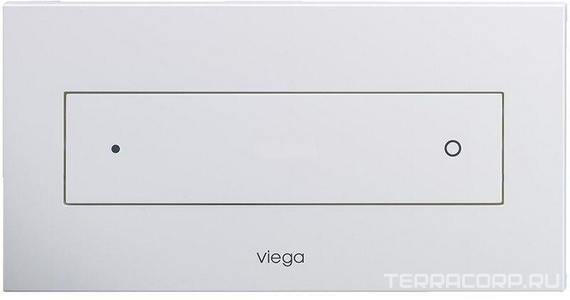 Кнопка для инсталляции арт.606664, пластик, цв.белый  Viega  12 (8332.1) ZZ Viega Style 596743