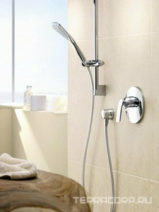 Cмеситель  наружная часть для душа для скрытого монтажа, без внутр.блока 88011, хром KL Kludi Balance 526550575