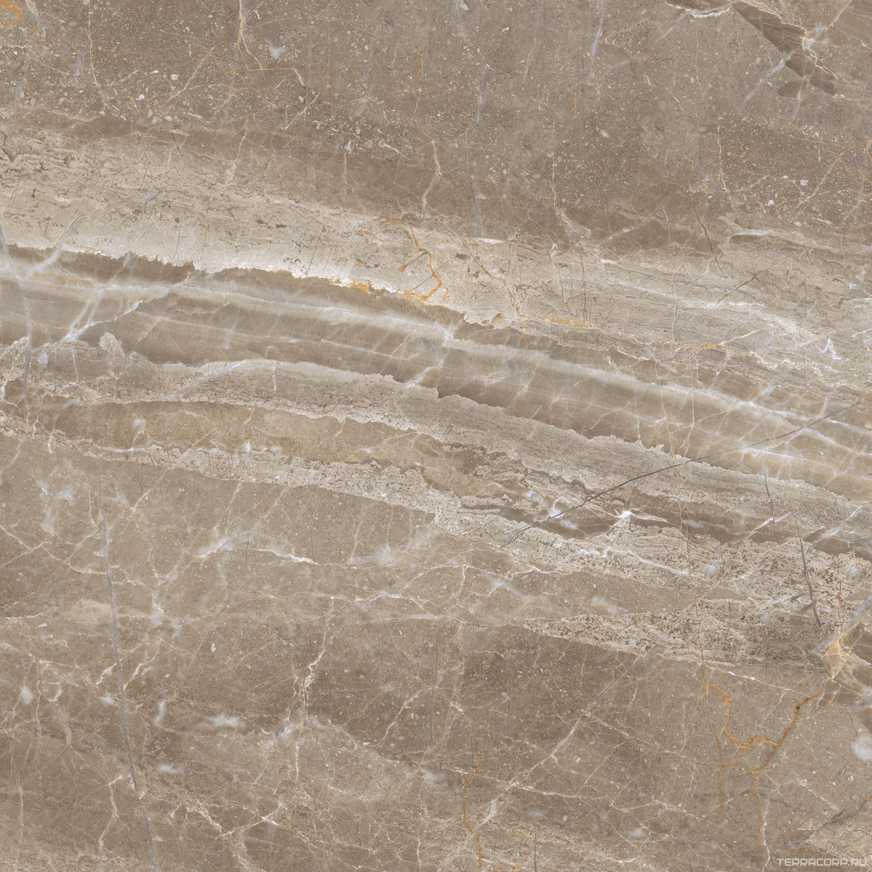 Керамогранит Pamesa Marmoles Kashmir Kashmir Taupe Leviglass (п.п.) ZZ60x60 Комбинированный, фото 5