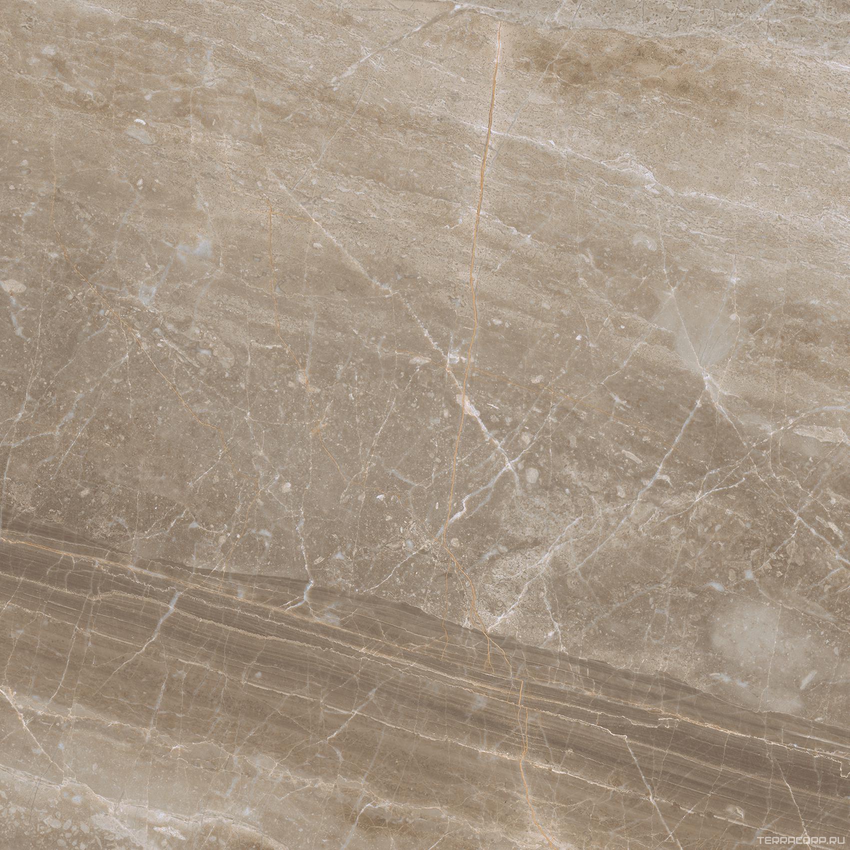 Керамогранит Pamesa Marmoles Kashmir Kashmir Taupe Leviglass (п.п.) ZZ60x60 Комбинированный, фото 7