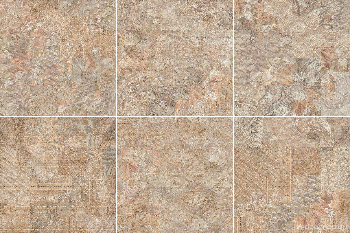 Керамогранит Absolut Keramika Mikonos 60x60 Комбинированный, фото 3