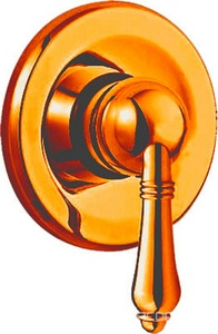 Смеситель для душа (внешняя часть) однорычажный для скрытого монтажа (ручка El capitan,бронза), Nicolazzi ZZ Nicolazzi Classical luxury 3406 BZ 75