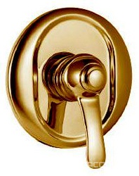 Смеситель для душа, встраиваемый в стену, (цв.золото), Miss XX