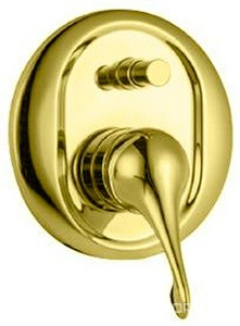 Смеситель для душа, встраиваемый в стену, с переключателем, (цв. золото)  ZZ 3M Piccadilly 2149  DD