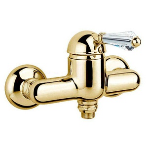 Смеситель для душа, (цв. Inglish gold, ручка Cristallo),  ZZ Nicolazzi Classico 3405 GF 33