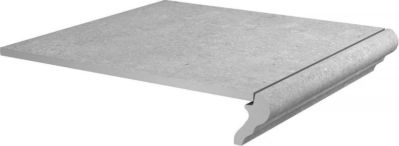 Ступени Kerama Marazzi Аллея Ступень фронтальная  серый светлый ZZ30х30 Серый 