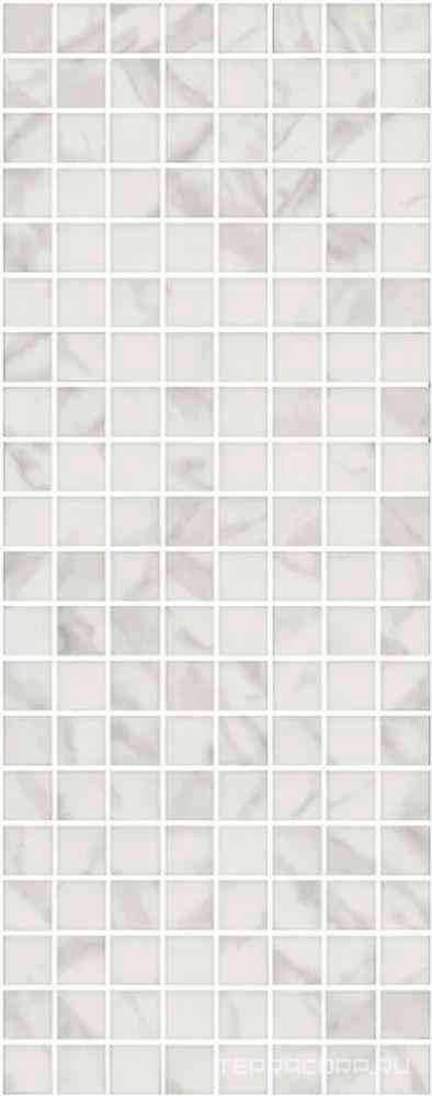 Декор Алькала белый мозаичный  |20x50
