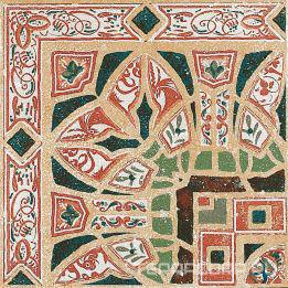 Клинкер Exagres Vega Angulo Mudejar rojo 33x33 Бежевый, фото 3