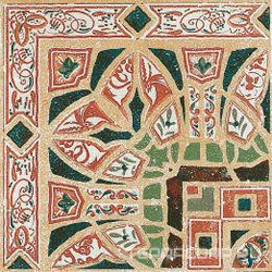 Angulo Mudejar rojo XX |33x33