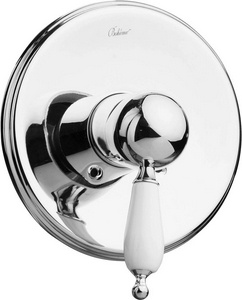 Смеситель д/душа встраиваемый  Chromo, однорычажный с установочным комплектом, хром ZZ Boheme Tradizionale 265