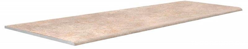 Ступени Estima Limestone Ступень Стандарт Проходная Грес 01 непол. (n043471) 35x120 Бежевый, фото 3