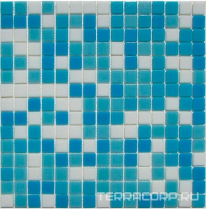 Мозаика Спектр-М Микс стекло Мозаика из стекла на сетке SH-014 32.7x32.7 Комбинированный 