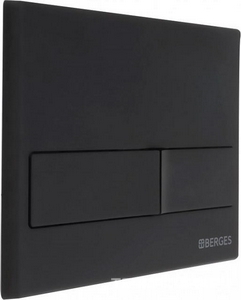 Инсталляция для подвесного унитаза, в комплекте с кнопкой L5, цв.черный матовый KL Berges Novum 040215