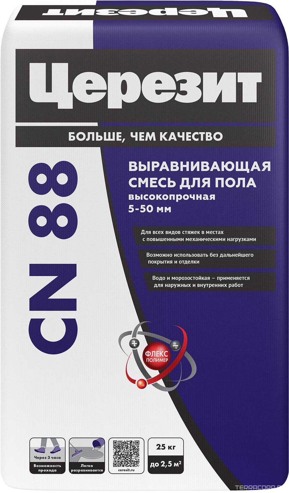 Высокопрочная стяжка CN88 25кг. ПП ZZ Церезит CN 88 1177891, фото 3