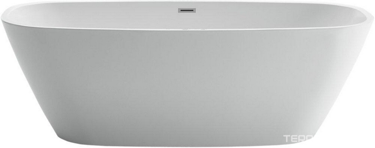 Ванна 1700x780xh600мм, акрил, отдельностоящая, БЕЗ перелива, пробка слива цв.хром в комплекте, BelBagno ZZ BelBagno Универсал BB72-1700-W0