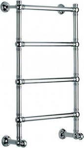 Полотенцесушитель 600(625)хh980х220мм, с аркой, подвод воды int.550мм, (цв.хром), краны, крепёж в компл., (ГВС, 6 bar) Margaroli 9-442/4/600 ZZ Margaroli Armonia 9-442/4/600 CR+арка