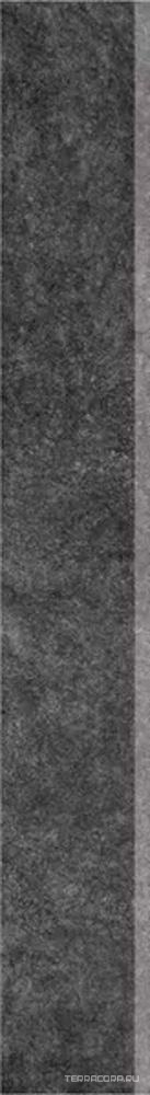 Ступени Kerama Marazzi Королевская дорога черный плинтус обр. гр. 60x9,5 ZZ Черный, фото 3