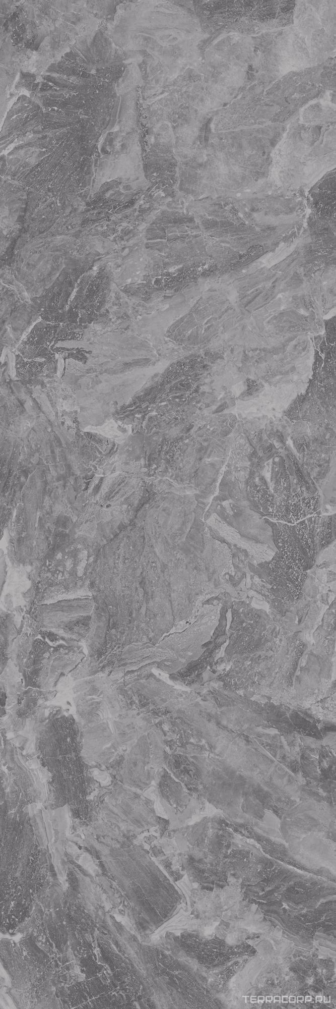 Керамогранит Laminam Rus I Naturali Marmi Orobico Grigio 5.6 mm 100x300 Серый, фото 3