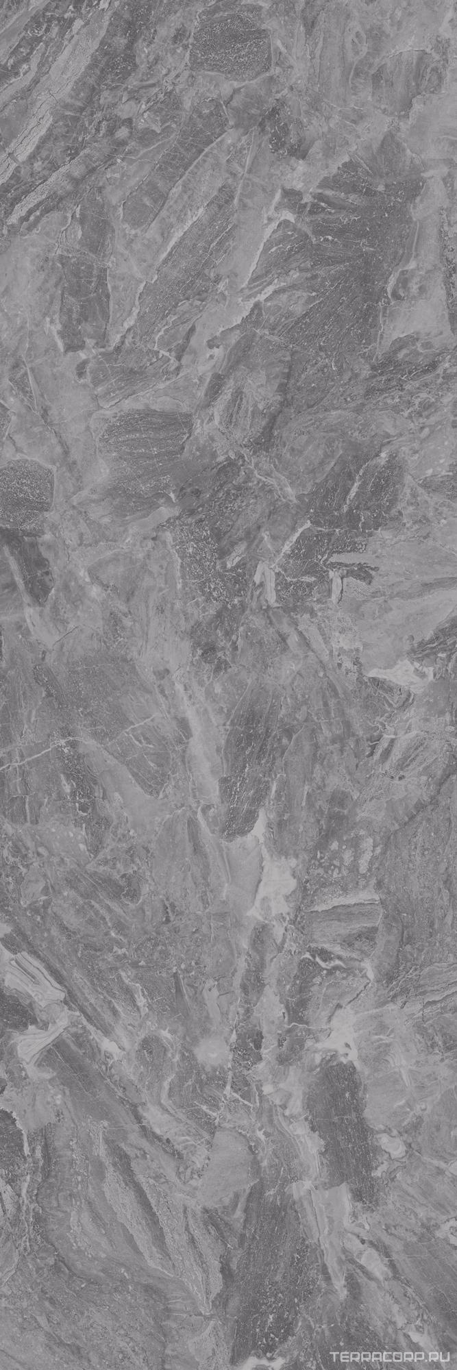 Керамогранит Laminam Rus I Naturali Marmi Orobico Grigio 5.6 mm 100x300 Серый, фото 4