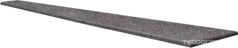 Ступени Kerama Marazzi Фондамента Ступень Double Левая серый темный обрезной (n060478)проф:B60x119.5 Серый, фото 5