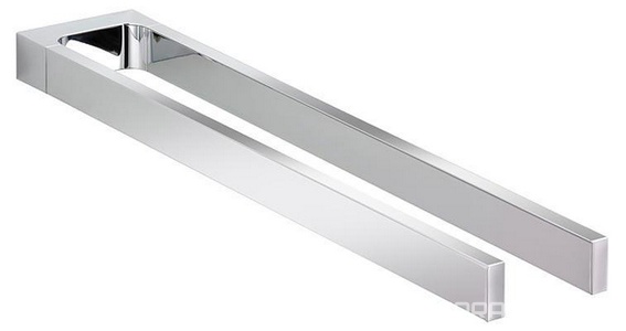 Полотенцедержатель двойной (торцевой) 450мм, (цв.хром),  Keuco Edition 11 11118 010000